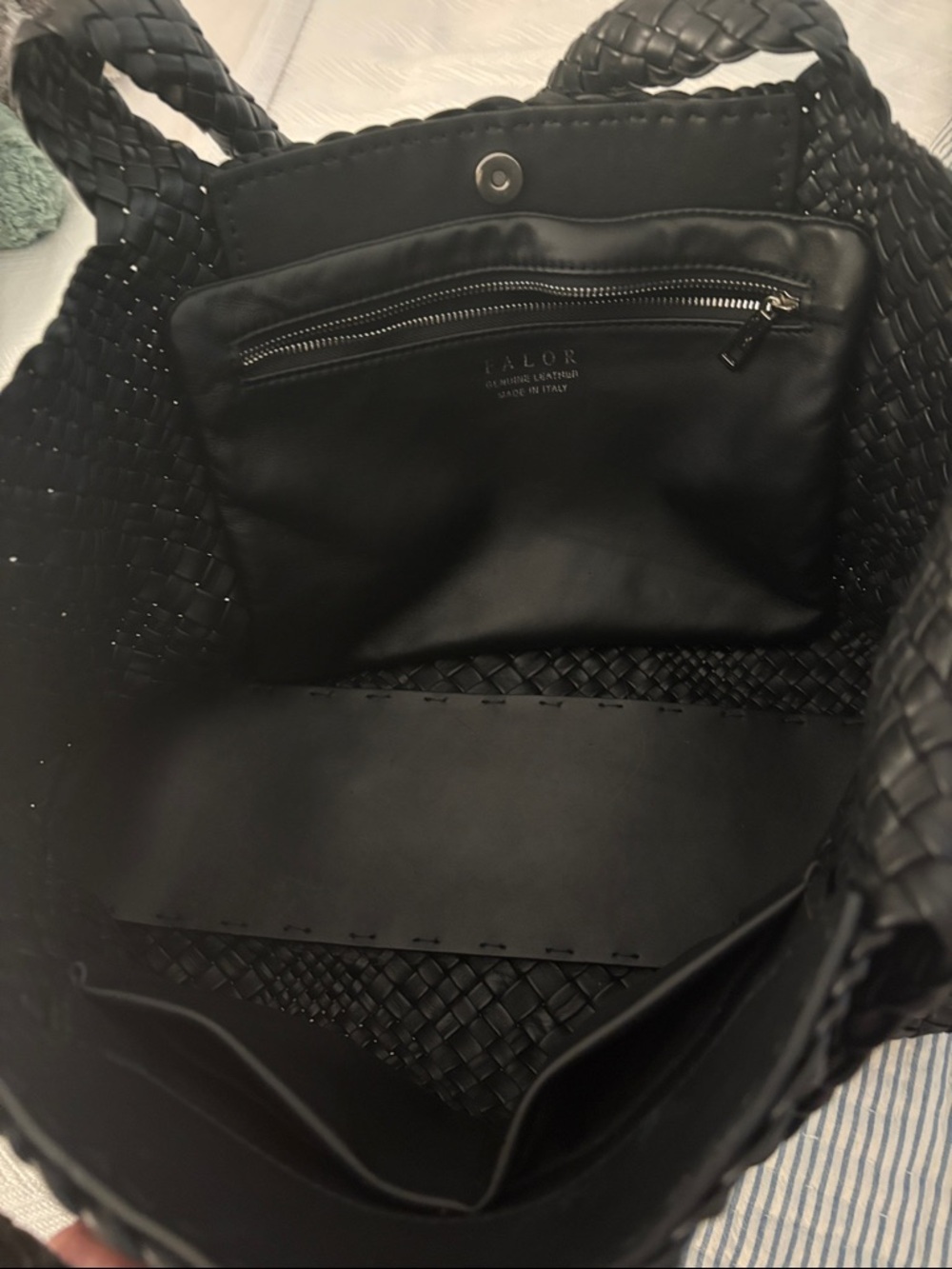 FALOR REAL LEATHER SHOULD BAG - Picture 3 of 6